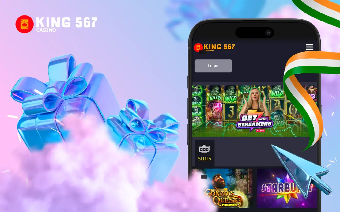 bonus casino king567 for india