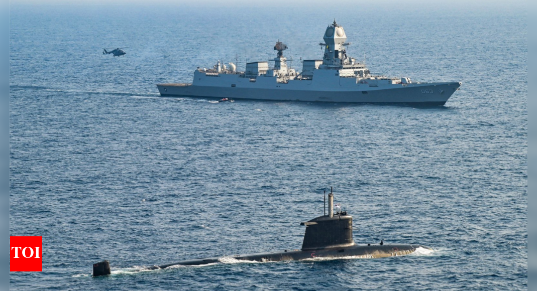 ‘Trident of Naval Power’: Indian Navy’s Showcase of Strength Amid Tensions with Pakistan | India news