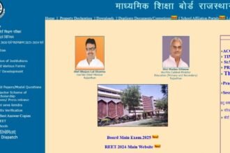 rajeduboard.rajasthan.gov.in, RBSE BSER Rajasthan Board 10th Result 2025 Official Websites at Rajeduboard.rajasthan.gov.in, rajresults.nic.in